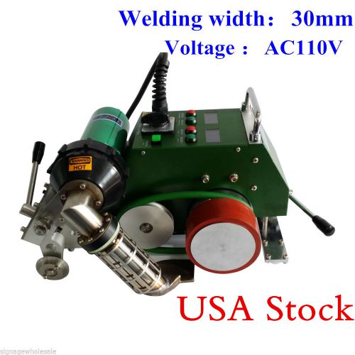 US Stock--AC110V High Speed Hot Air Welder Banner Welder, 30mm Welding Width