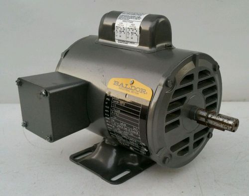NEW  Baldor .50 1/2 hp. 1725 Rpm 115/230 V Single 1 Phase Electric Motor w/mount