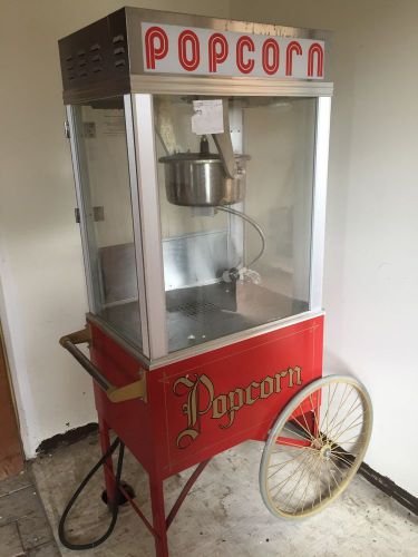 Gold Medal 12v Popcorn Machine with Stand