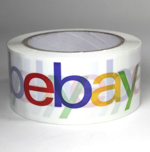 eBay Branded BOPP 2&#034; Wide Clear Packaging Tape 1 (ONE) Roll (75 yards, 3&#034; Core)