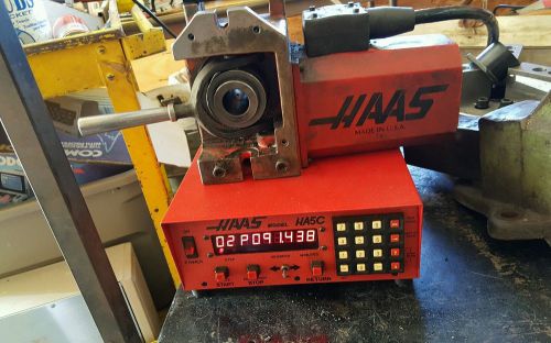 HAAS HA5C 17 PIN ROTARY INDEXER - WORKS-SEE PICS Haas, lathe, mill, Bridgeport