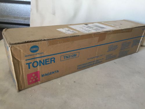 KONICA MINOLTA MAGENTA TONER TN312M NEW