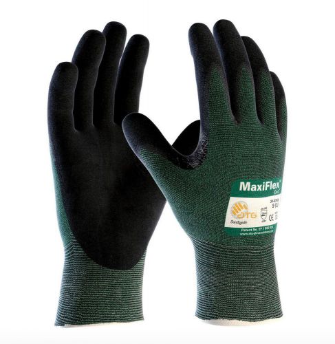 3 pairs new maxiflex 34-8743 xl micro-foam nitrile cut resistant gloves no cut for sale