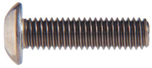 The hillman group 44008 1/4-20 x 1-inch button socket cap screw, stainless new for sale