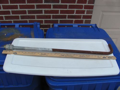 NEW 36&#034; Long J Bolt 7/8&#034; Diameter With 2 Nuts And 2 Washers For Fire Hydrant