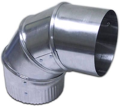 LAMBRO INDUSTRIES Aluminum Duct Elbow, Adjustable, 3-In.