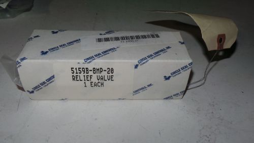 Circle seal 5100 inline relief valve 5159b-8mp-20 5159b8mp20 for sale
