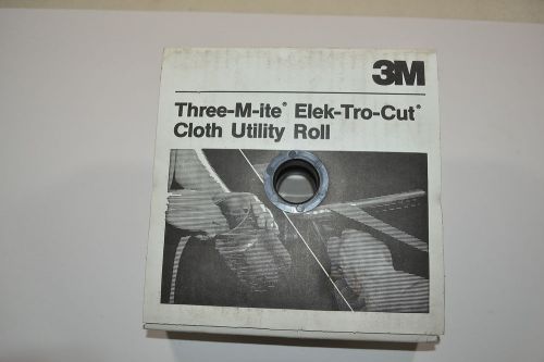 New 3M 320x THREE-M-ITE ELEK-TRO-CUT Cloth Utility shop Roll 1 1/2&#034;x50yd WR13bD7