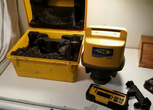 Spectra Precision LL500 Rotary Laser Level in Case-used-level only(See descrip)