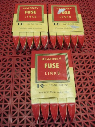 Lot of 5 Kearney FitAll Fuse Link KS 3A CAT. 21003 Cooper Power Systems  NEW