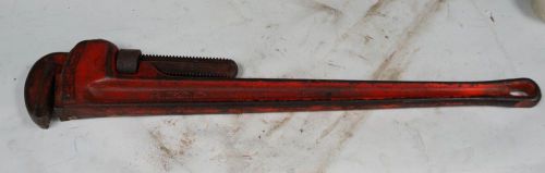Ridgid 36 inch heavy duty pipe wrench   !!      l747 for sale
