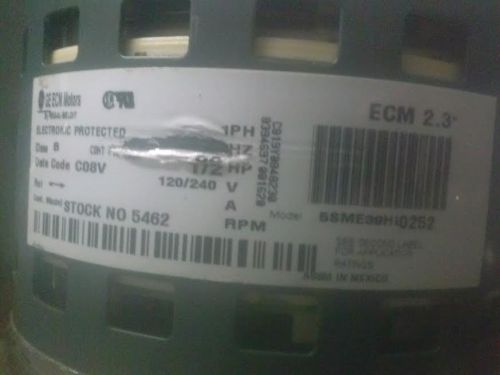 GE ECM MOTOR   5SME39HL0252   (1096)