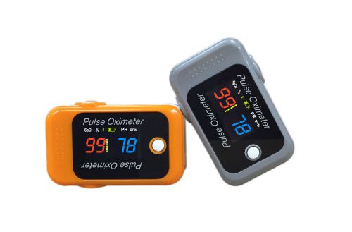 FDA CE Approved Fingertip Pulse Oximeter  Accurate Finger Pulse Oximeter ORANGE