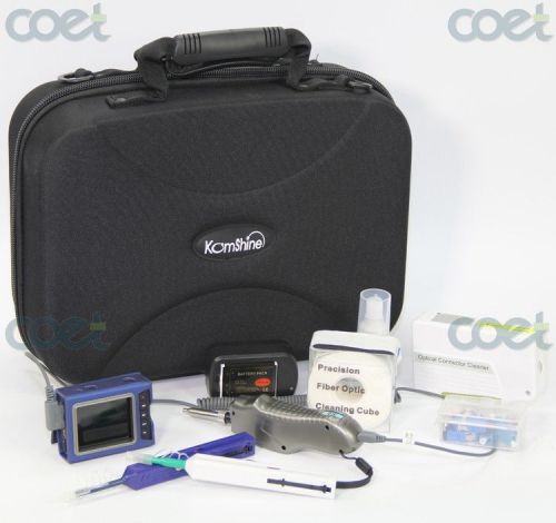 Komshine kip-500v video inspection probe and display &amp;fiber one-click cleaner for sale