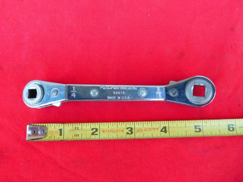 Ritchie 60616 Off-Set Service Wrench - 1/4&#034;, 3/16&#034;, 3/8&#034; &amp; 5/16&#034; Made In USA