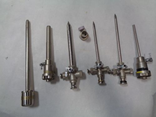 Cannula, Trocar with Trumpet Valve Set
