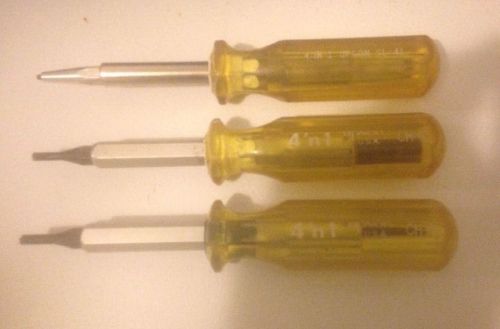 Vintage lot of upson 4in1 specialty drivers clutch and square drive for sale
