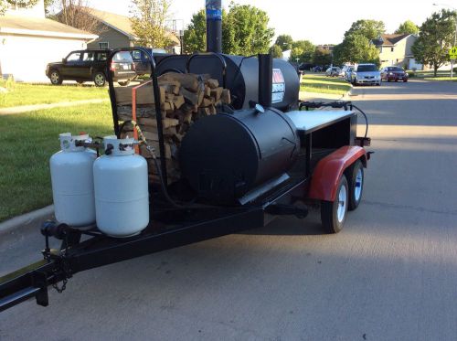 BBQ Smoker pull behind homemade. For sale by owner