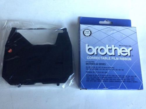 Brother Correctable Film Ribbon #1030, Black, for AX GX SX Zx ML and WPT Series