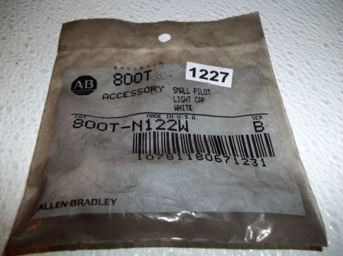 Allen Bradley 800T-N122W Small Pilot Light Cap White