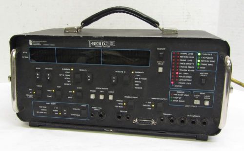 TTC T-Berd 209A T-Carrier Analyzer T1 Tester Channel Monitor System 60769