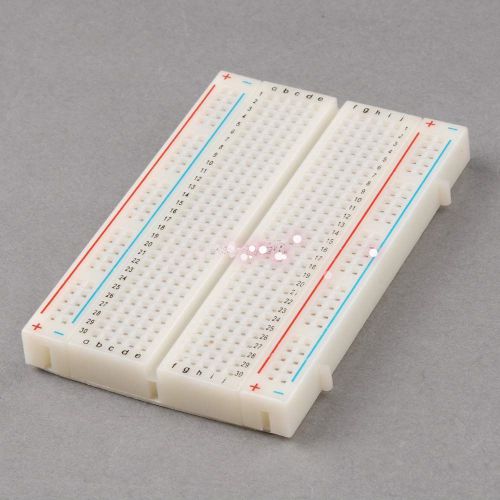 1pc Mini Solderless Bread board 400 Contacts Available Test Develop CaF8 fb