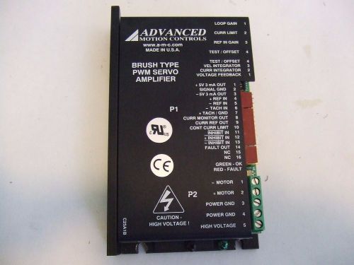 Advanced Motion 25A8K-GAL PWM Brush Servo Amplifier 25A8K