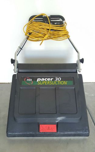 Nss pacer 30 electric wide area vacuum cleaner commercial vacuum cleaner for sale