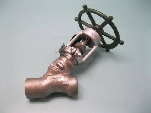 3/4&#034; edward univalve 1500# ss sw y-pattern globe valve new c20 (2105) for sale