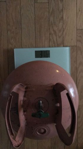 410a Refrigerant Tank Weighs In At 31.6lbs Local Pick Up