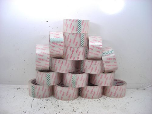 I Go 1.8 Mil 16 Rolls Clear Box Carton Sealing Packing Tape