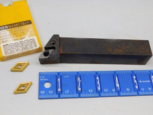 ZENIT 1&#034; INDEXABLE TOOL HOLDER WITH KENNAMETAL CARBIDE INSERTS