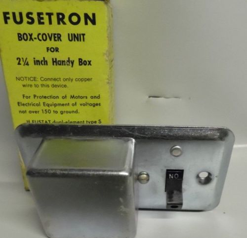 Fusetron SRU Box Cover Unit Fuseholder And Switch