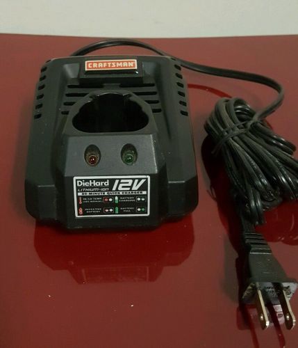 CRAFTSMAN DieHard 30 MINUTE QUICK CHARGER 12V LITHIUM ION NEXTEC MDL 320.10006