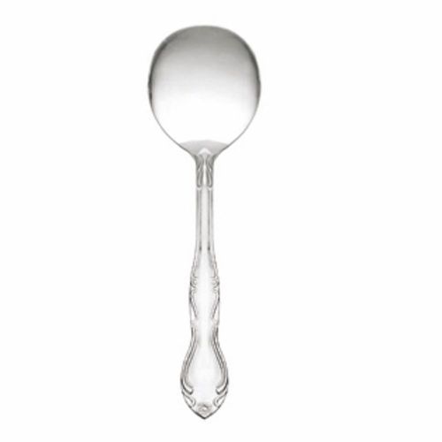 1 DZ Thunder Heavy Weight 18/0 Stainless Steel Sunflower Bouillon Spoon SLSF113