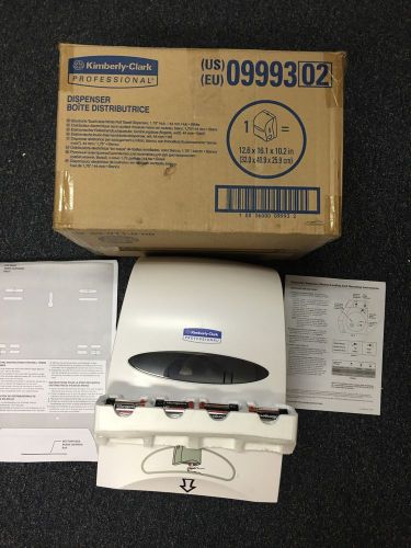 Kimberly Clark Electronic Touch less White Roll Towel Dispenser 1.75&#034; Hub 099930