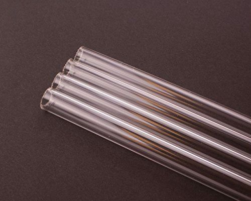 Clear Rigid Acrylic Tubing Superior Strength Thicker Wall 4 Pack 1/2 x 36 Inches