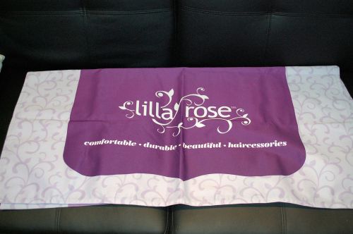 Lilla Rose table banner runner EUC