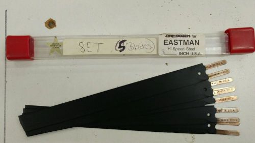 Eastman Cutting Machine 8&#034; hi-speed 8ET knives