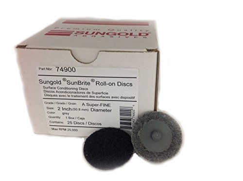 Sungold Abrasives 74900 Super-Fine Non Woven Surface Conditioning R-Type Quick