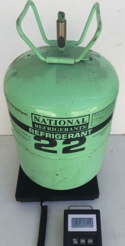 National Refrigerant R22 28 lbs 3 oz in Partial 30 lb Tank R-22