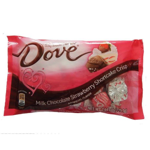 DOVE STRAWBERRY SHORTCAKE Chocolate Crisp SEASONAL BB11/2016 Valentine 7.94oz