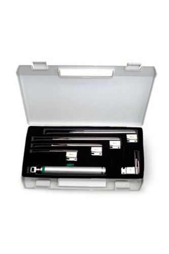 Laryngoscope Fiber Optics Blade Set - Miller #0, 1, 2, 3, 4