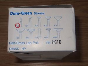 Shofu Dura-Green Stones HP FL2 Flame LAB PAK of 72 #HG10