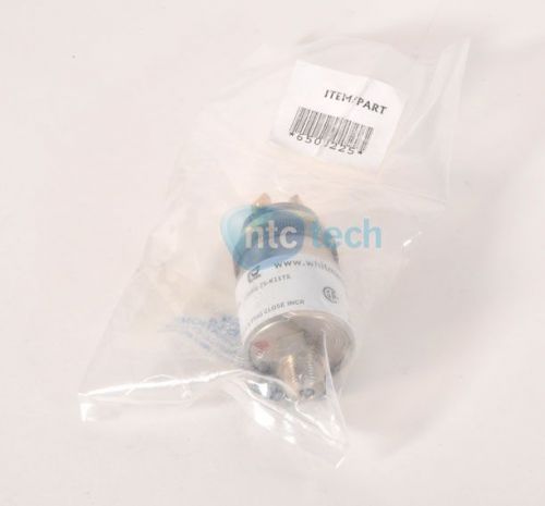 New Whitman Controls J205G-25-K11TS Pressure Switch