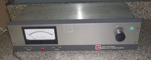 LEEDS &amp; NORTHRUP L&amp;N  Model: 9876-m  DC POWER SUPPLY