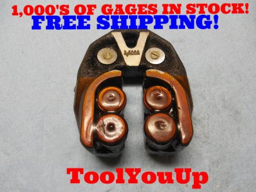 7/16 20 NF 3 GO NO GO SNAP THREAD GAGE .4375 P.D.S = .4050 &amp; .4024 TOOL RING
