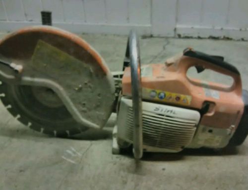 Stihl concrete saw