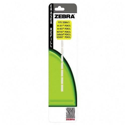 Zebra Pen Zebra Eraser Refill Fits M-301 and M-402  White 7 Pack (83211) Each