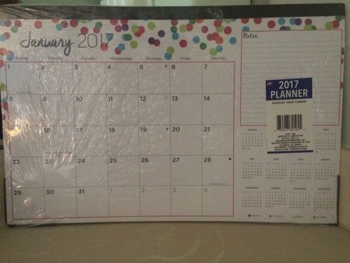 2017 Large Desk Calendar